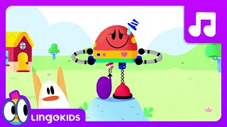 Head Shoulders Knees and Toes 🎶 Dance with Baby Bot | Lingokids