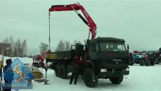 Бортовой Камаз-43118 с КМУ Fassi F245