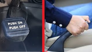 How Set or Release Emergency Parking BRAKE on any Car (Ford Honda Kia Hyundai Toyota JEEP GM Chevy)