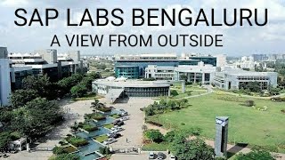 SAP Labs Bangalore - a view from outside.