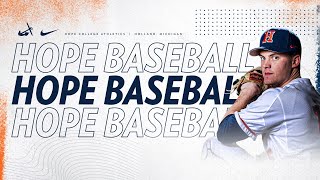 Hope vs. Trine | Baseball 4.1.24 | NCAA D3 Baseball | MIAA Baseball