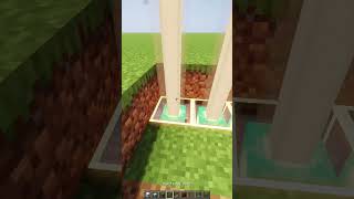 Laser Door at Different Times (World's Smallest Violin) #minecraft #shorts