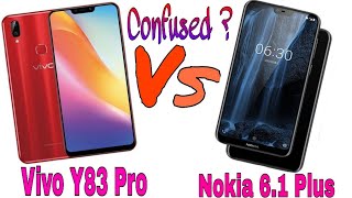 Vivo Y83 Pro vs Nokia 6.1 Plus | Strong Comeback Of Nokia | Detail Comparison | AS Talent Zone