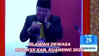 PENYISIHAN TILAWAH DEWASA // MTQ XXII KAB. KUANTAN SINGINGI PROVINSI RIAU // 2024