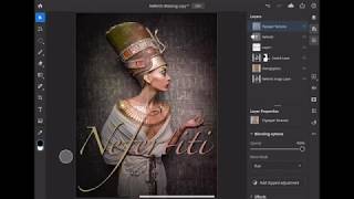 Photoshop for iPad Tips and tricks Part 6 | Add shadows and texture