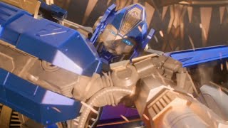 Transformers One (2024) - Optimus Prime Saves Megatron From Sentinel Prime - Scene (HD)