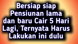 Bersiap siap Pensiunan lama dan baru Cair 5 Hari Lagi, Ternyata Harus Lakukan ini dulu