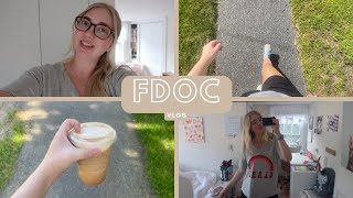 first day of class 2023: grad school, organizing, room tour | vlog | clark university