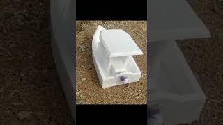 Diy Boat from Styrofoam #shorts