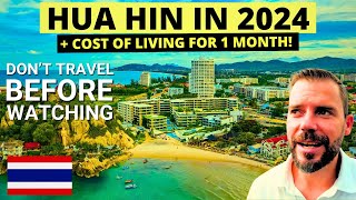 Is HUA HIN 🇹🇭 REALLY Worth It In 2024? (Watch Before Coming) Plus Cost of Living in THAILAND