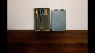 Note Book and writing utensils