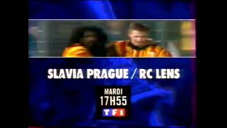 BA TF1: SK Slavia Praha vs RC Lens ⅛ de Finale C3 UEFA Cup 1995/1996 FOOTBALL RCL