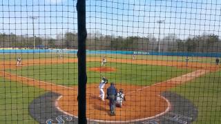 Trae Dunn base hit in first varsity AB