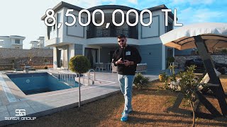 Villa Turu | Didim Hisar Mahallesi Villalar Bölgesinde Site İçerisinde 4 Oda 1 Salon Akıllı Sistemli