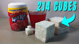 How Much Sugar Is In Kool-Aid Cherry Drink Mix (19oz/538g)