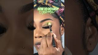 How to do easy eyeshadow #makeupforbeginners