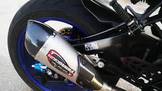 Yamaha MT-10 Yoshimura Alpha T exhaust sound