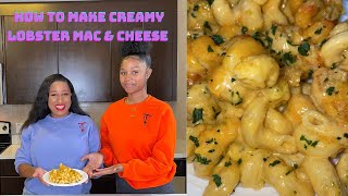 LOBSTER MAC & CHEESE/CREAMY/MOTHER DAUGHTER/TCOOKSWITHFLAVE