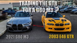 Trading In The E46 GTR For A G80 M3!?!?!  BMW G80/ G82 Reveal Manual