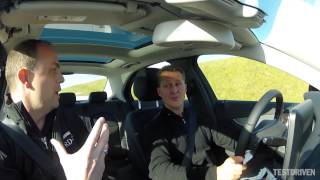 Michael Schumacher tests the 2014 Mercedes C-Class