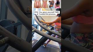 POV: 3 kids later & you TRUSTED the process… #bodytransformation #flattummy