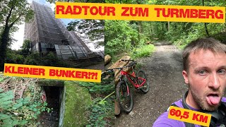 Eine RADTOUR zum Turmberg mit spontaner BUNKER-Besichtigung (60,5 KM) #radreise