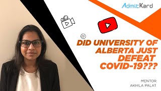 COVID-19 Update: Universities in Canada v/s the COVID-19 | University of Alberta