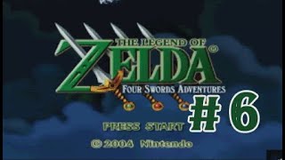 Let's Play Legend of Zelda: Four Swords Adventures #6: Eastern Hyrule - Village of the Blue Maiden 2