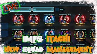 SWGOH: IMPS Account + New Squad Management Tools