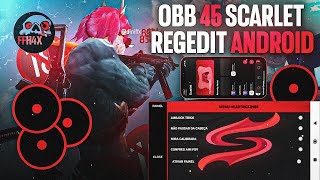 ✅️OB45 🇧🇷 MACRO white ff Apply For Android 📲 Free Fire SCARLET ANDROID REGEDIT ONLY RED 99% Headshot