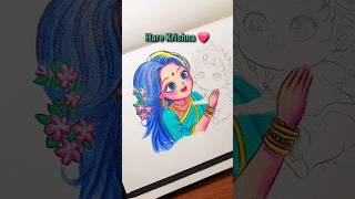 ✨️💖 pencil colour drawing ✨️😍 #shorts #lipikaarts #youtubeshorts #viral #art