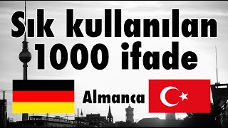 Almanca - Sık kullanılan 1000 ifade - A1 / A2