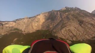 A Wingsuit Mountain Flight