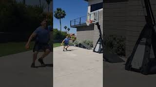 6 Foot Tall 41 Year Old Dunking A Mini Ball