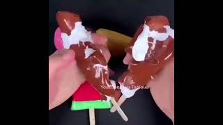 ICECREAM SLIME | ODDLY SATISFYING VIDEO 😍 #shorts