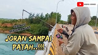 mancing di jembatan Barelang #mancingmania #joranmelengkung #hobimancing #batam