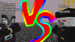 Harder Magispeller vs Nether Apostle  Minecraft  Mob Battle