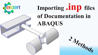 Find and import input file (*.inp) from ABAQUS documentation