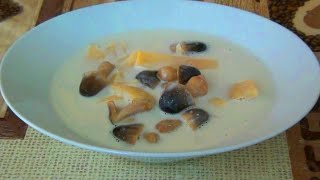 Bamboo Shoots with Coconut Milk Soup | mushroom soup recipe