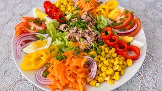 Salad for every day.Салат на каждый день.#salad #salada #салат