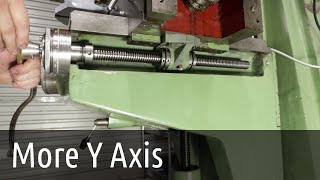 Installing a Mill DRO - Y Axis repair