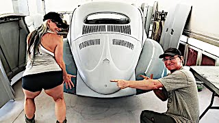 Eleanore's Boot - ROTTEN OLD CHOP TOP 1956 VW BEETLE - 150