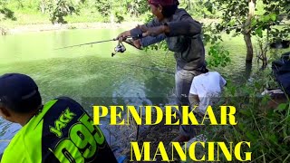 MANCING IKAN NILA DI BENDUNGAN!!!Ngabuburit Mancing  Buat Buka Puasa