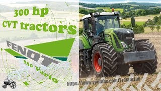 Fendt 900 Vario Series | Fendt 930 Vario 300 Horsepower Tractors with CVT Transmissions | TractorLab