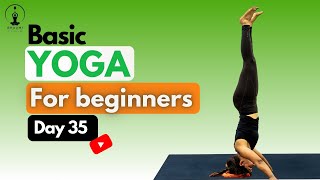 Class 35: Inverted Yoga Poses Sequence | BHUUMI Yoga | #yogaforbeginners #BHUUMIYoga #yoga