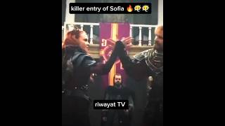 Killer entry of Sofia in kurulush osman season 6🔥😡Sofia is backed up to take revenge 😶‍🌫️#riwayattv