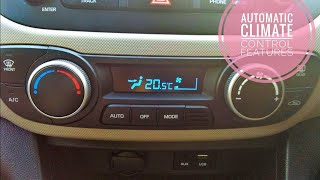 Automatic air conditioner control and features. Grand i10 2017 asta model.