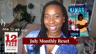 MID YEAR RESET as a single black woman | 12 Week Year Reset, Money Milestones, Monthly Favorites