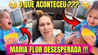 Maria Flor Fica Desesperada! Veja O Que Aconteceu!