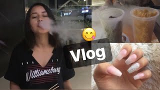 NITROGEN SNACKS + NAIL EXTENSIONS || SILIGURI VLOG